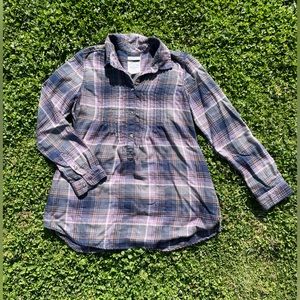 American Eagle Jegging Fit Ahh-mazingly Soft Flannel Tunic Top